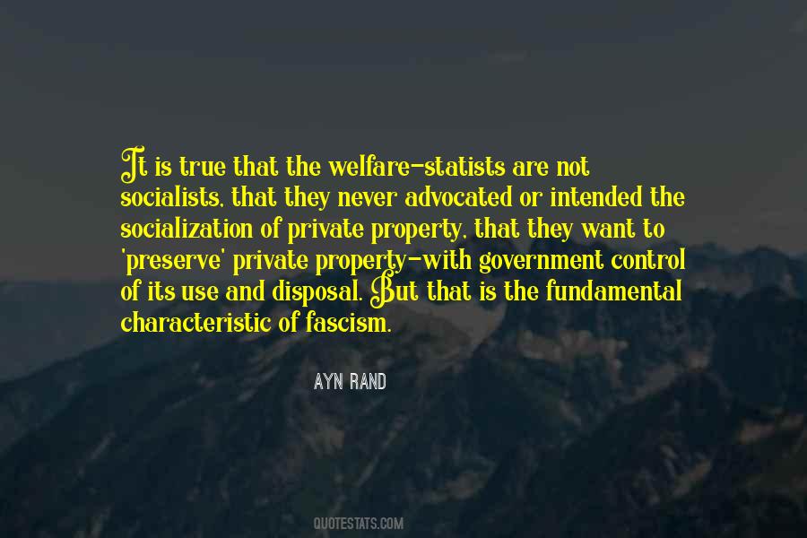 Government Welfare Quotes #827382