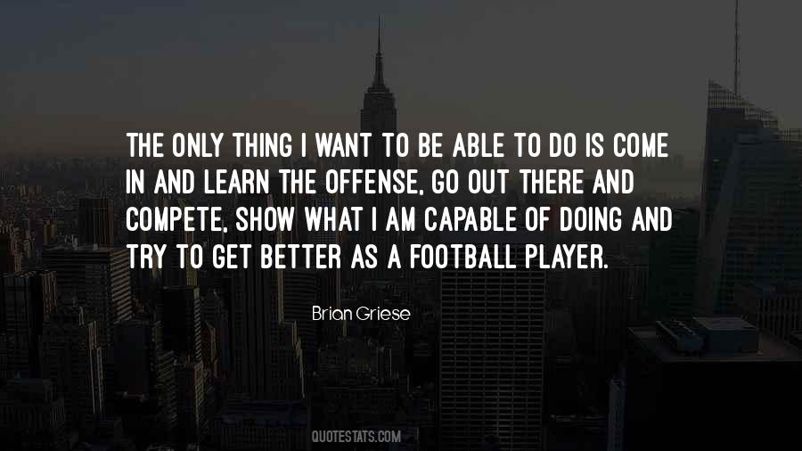 A Football Player Quotes #1116371