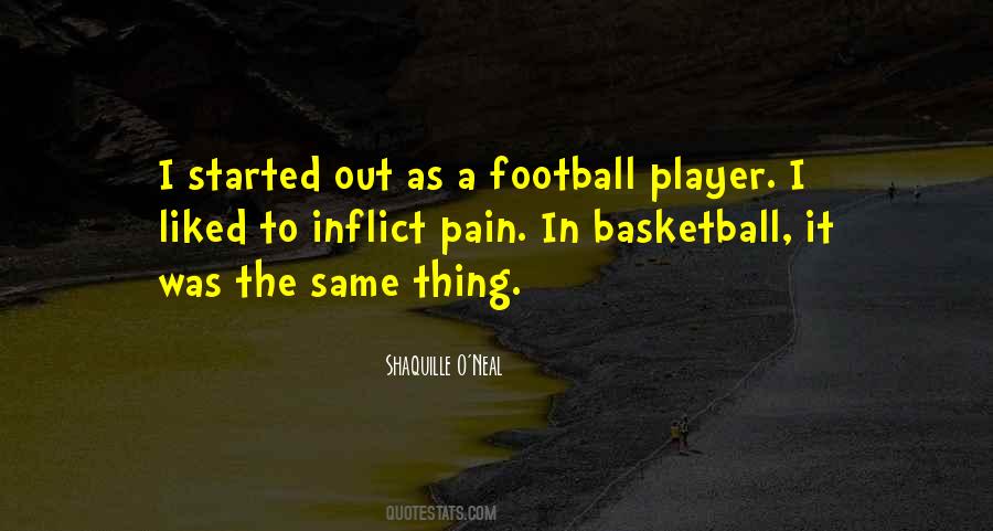 A Football Player Quotes #156972