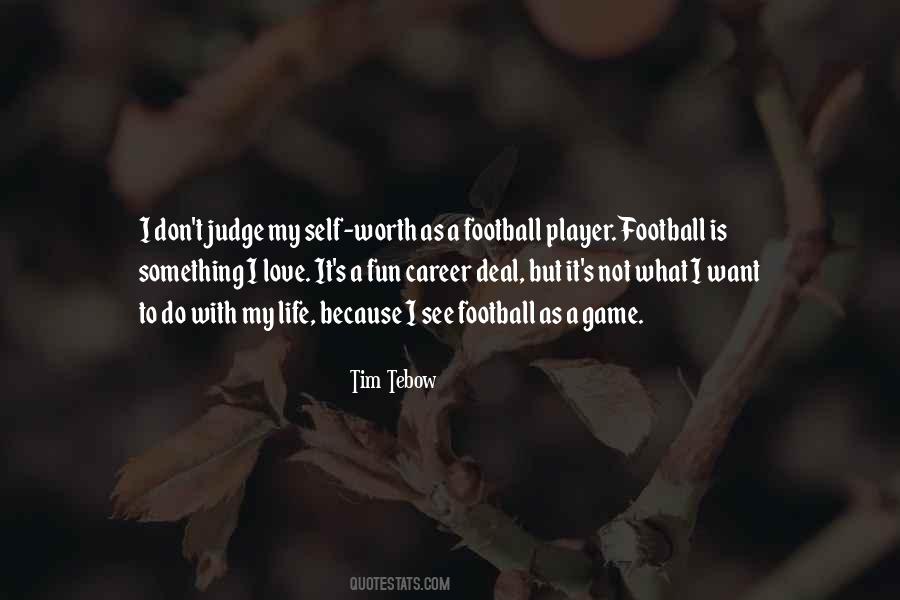 A Football Player Quotes #443387