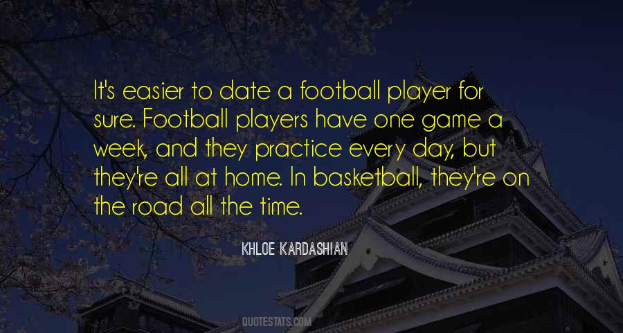 A Football Player Quotes #8904