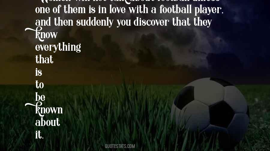 A Football Player Quotes #918181