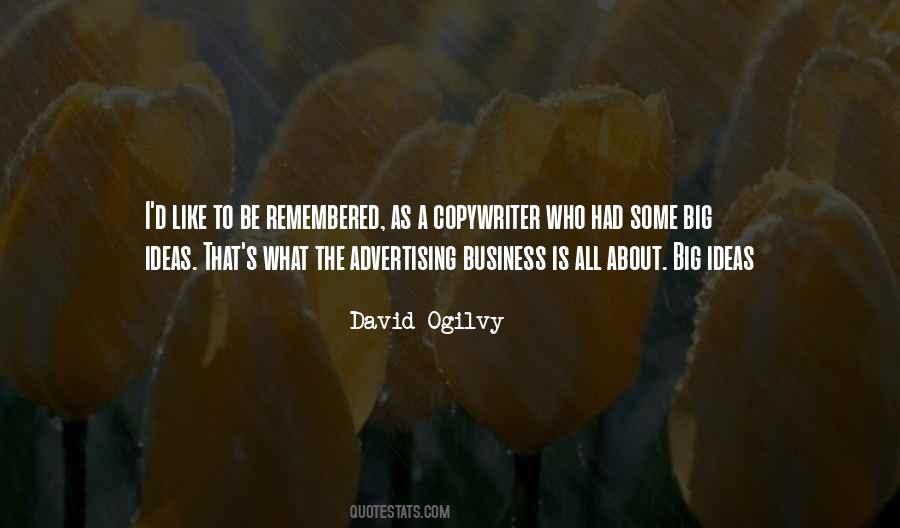 Advertising Business Quotes #272455