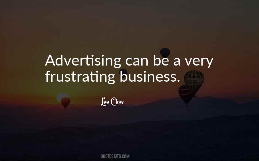 Advertising Business Quotes #427869