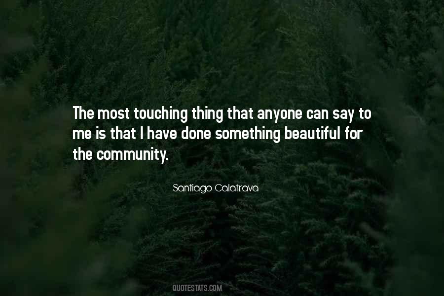 For Touching Quotes #113216