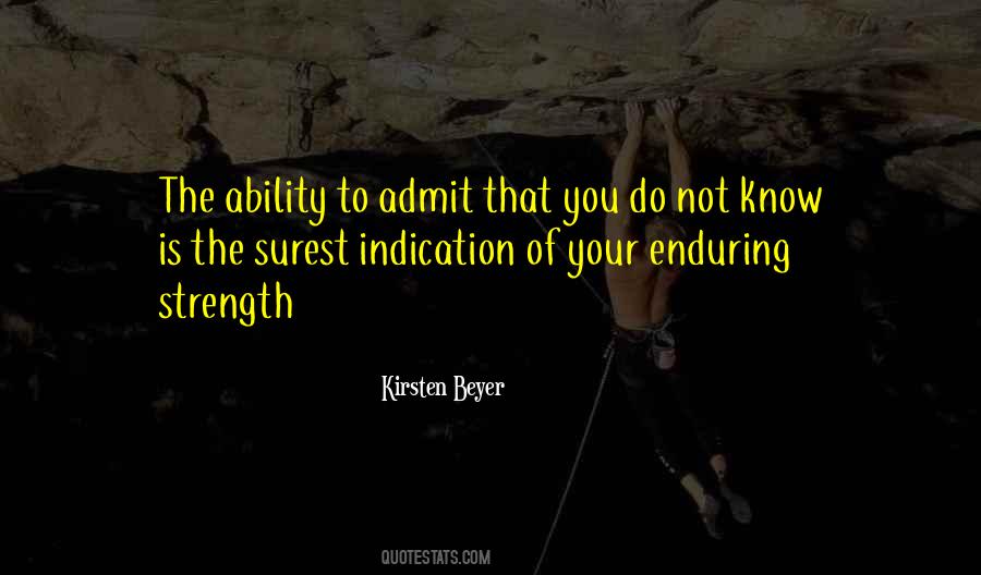 Know Your Character Quotes #1024902