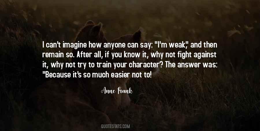 Know Your Character Quotes #1259753