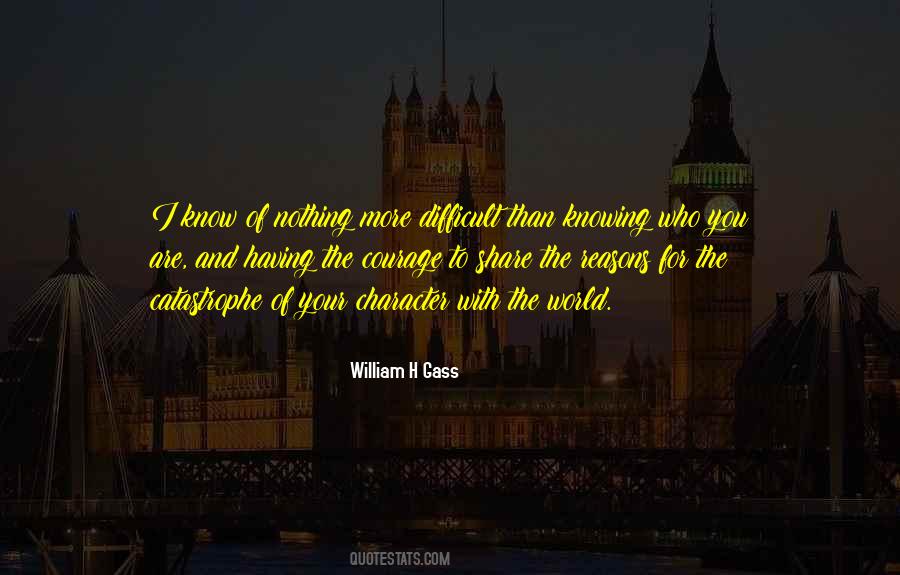 Know Your Character Quotes #1629580