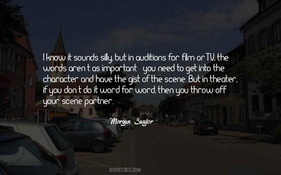 Know Your Character Quotes #445167