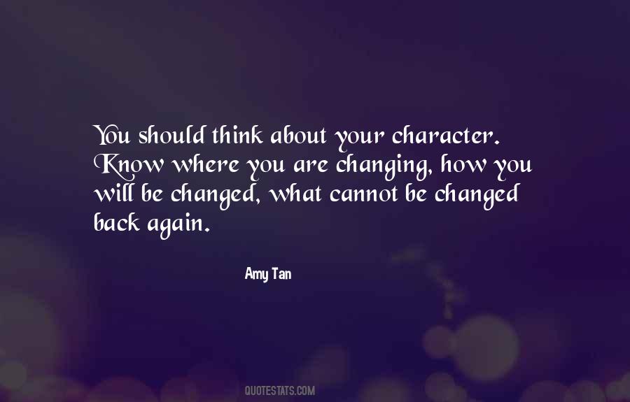 Know Your Character Quotes #506357