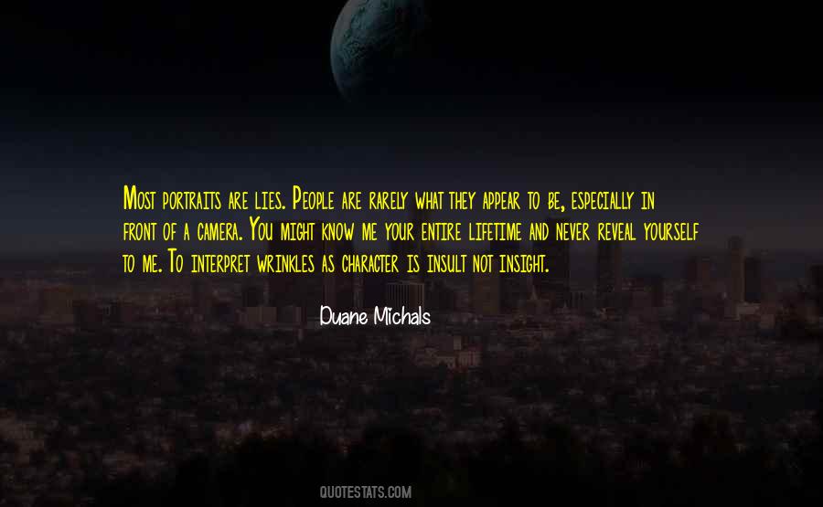 Know Your Character Quotes #567080