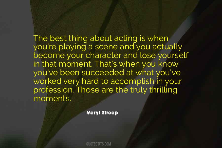 Know Your Character Quotes #840350