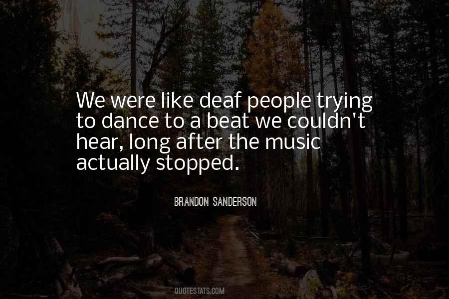 Beat Music Quotes #509266