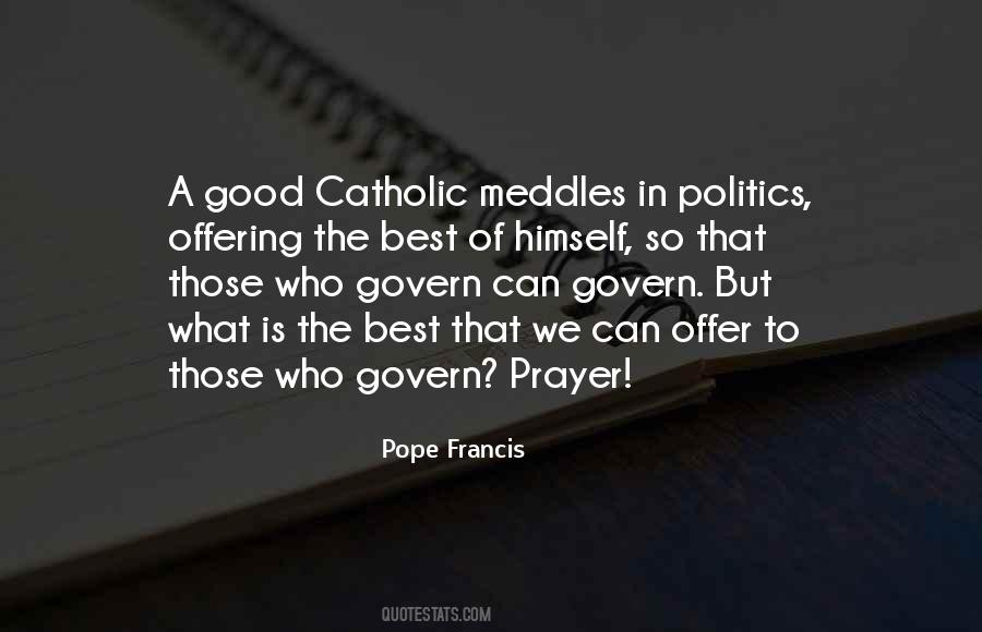 Catholic Pope Quotes #243437