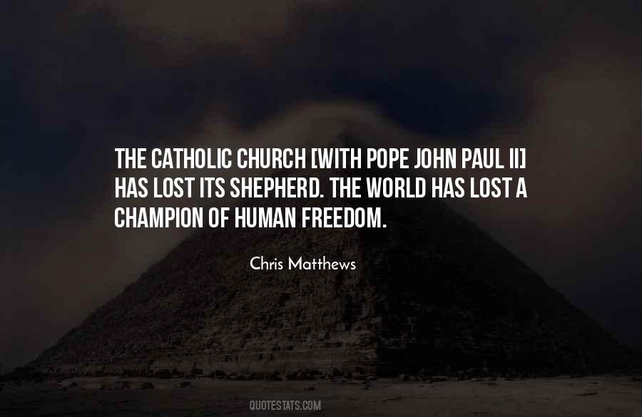 Catholic Pope Quotes #421707