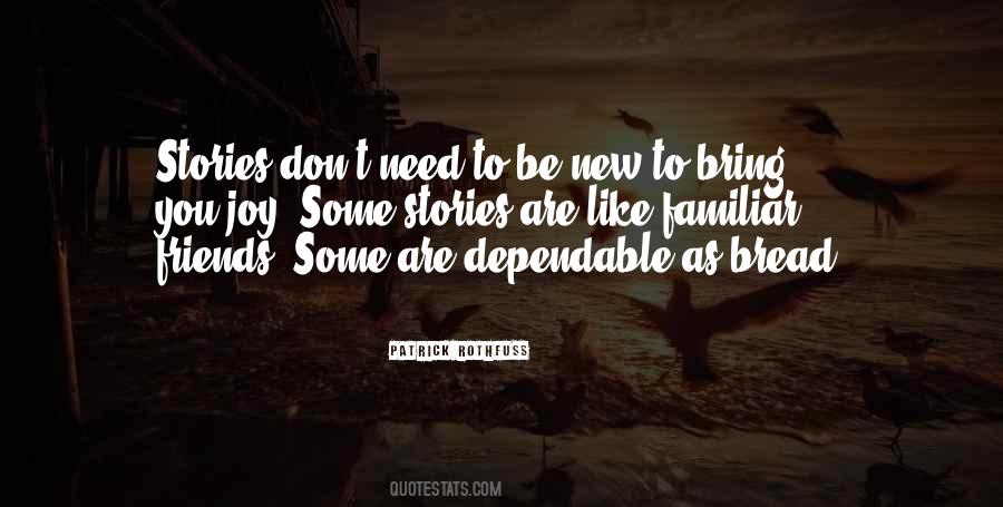 Be Dependable Quotes #21450