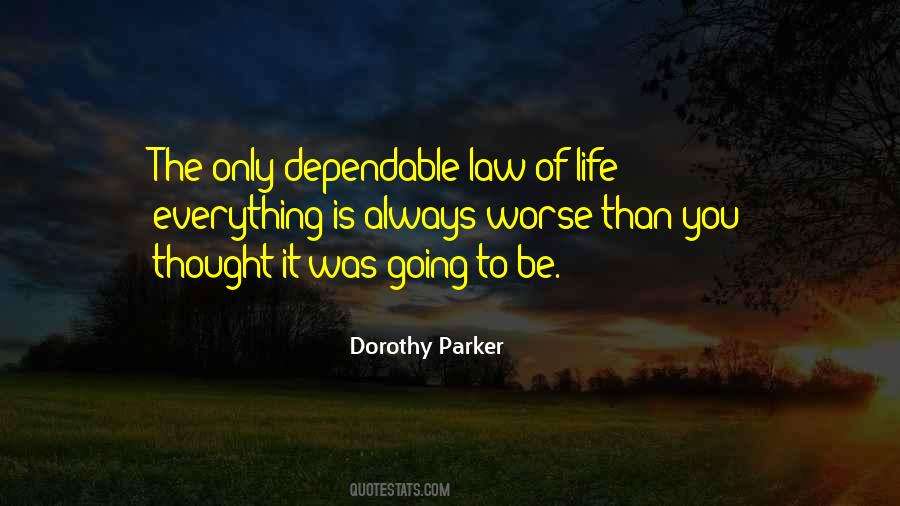 Be Dependable Quotes #36397