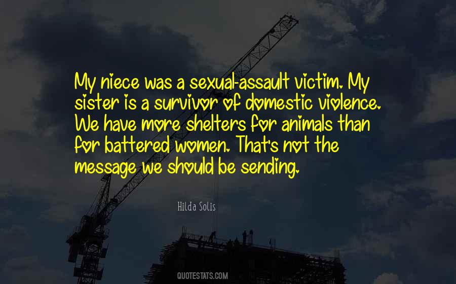 Assault Victim Quotes #701218