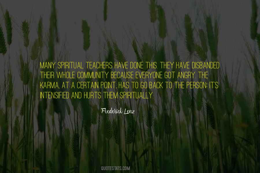 Karma Spiritual Quotes #816606