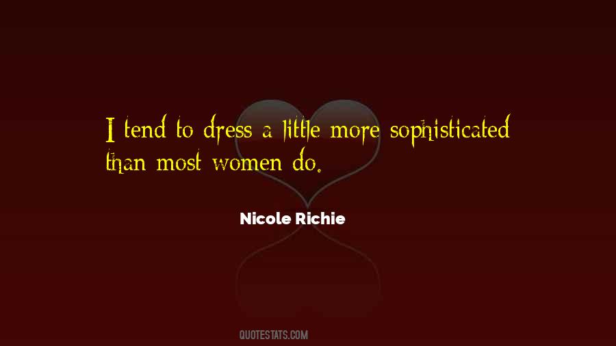 Sophisticated Women Quotes #357796