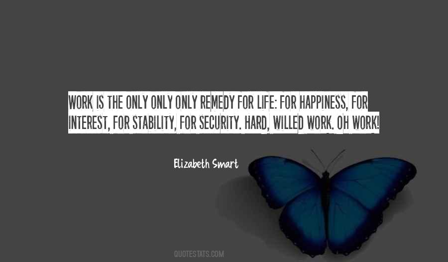 Life Stability Quotes #1494086