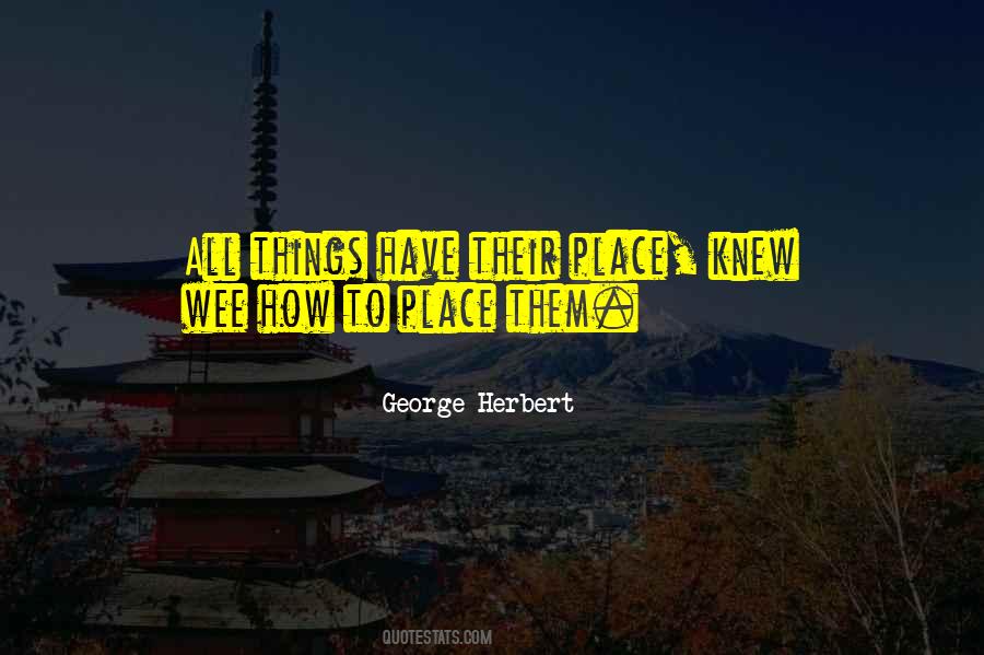 Knew Their Place Quotes #1033960
