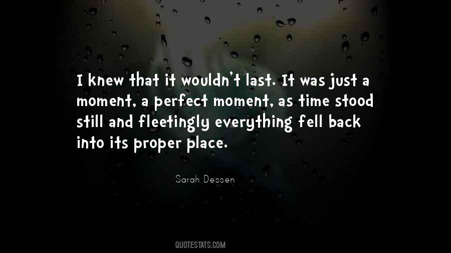 Knew Their Place Quotes #105769