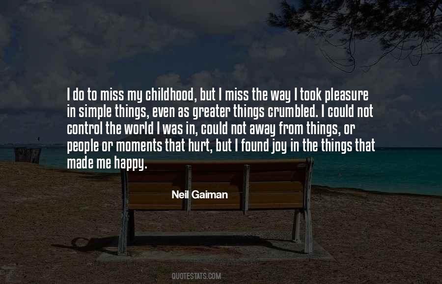 Simple Joy Quotes #1271455