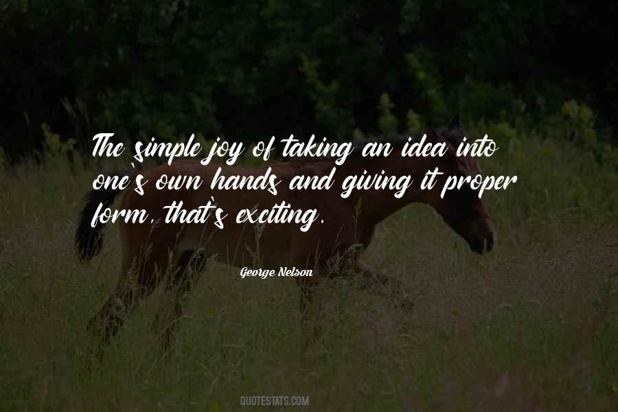 Simple Joy Quotes #927221