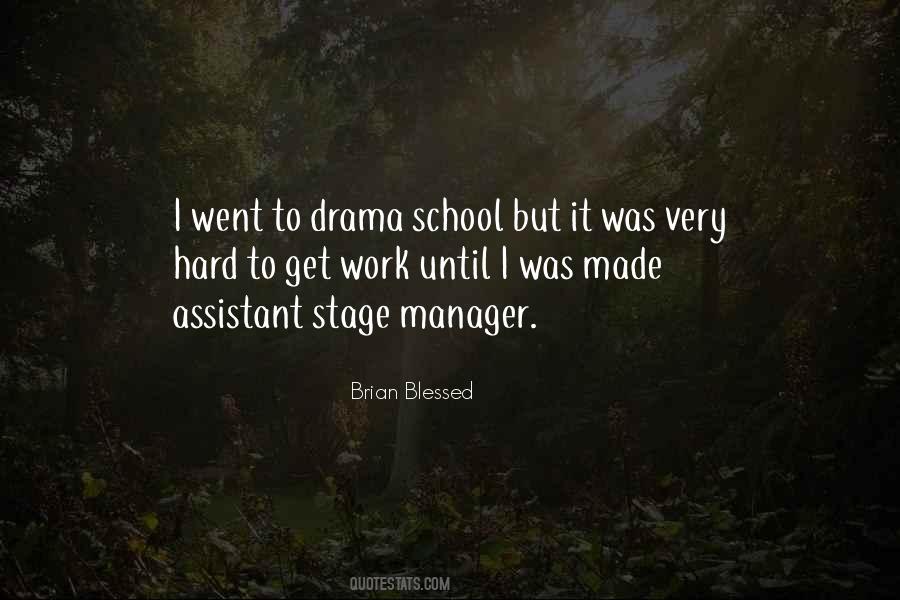 Assistant Stage Manager Quotes #1606776