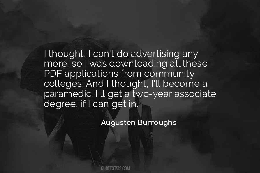 Associate Degree Quotes #396399