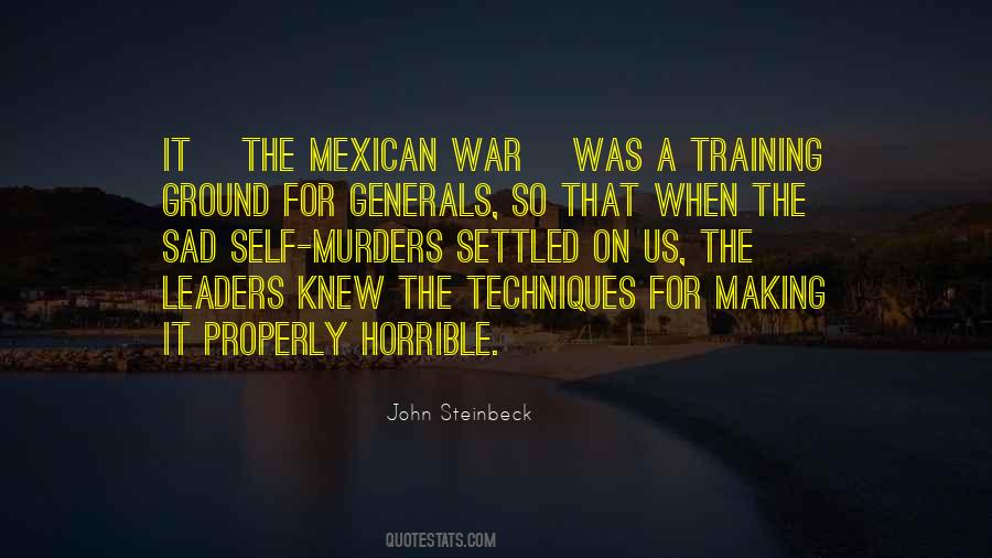 Mexican War Quotes #1294085