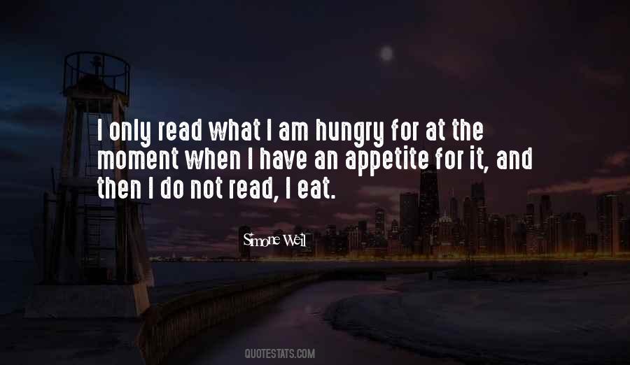 Am Hungry Quotes #22133