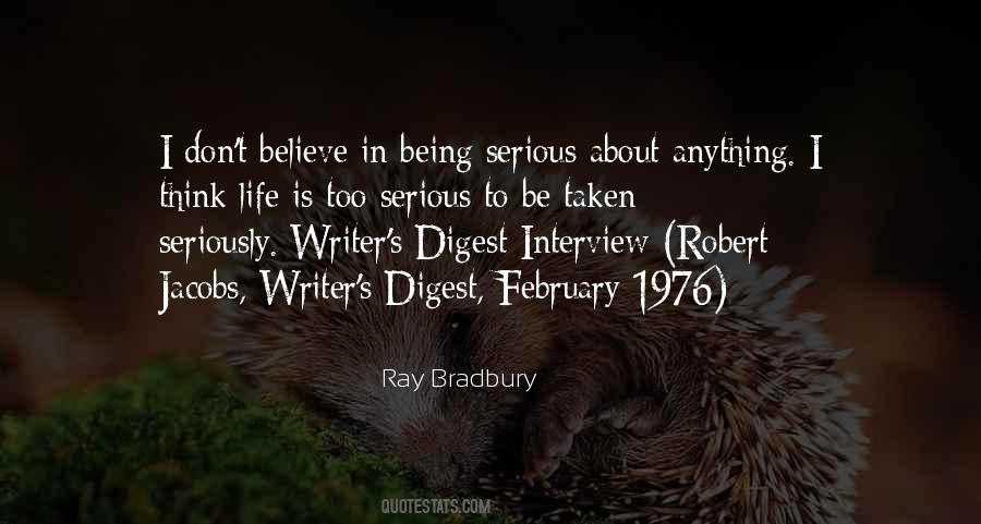 Writer S Life Quotes #558898