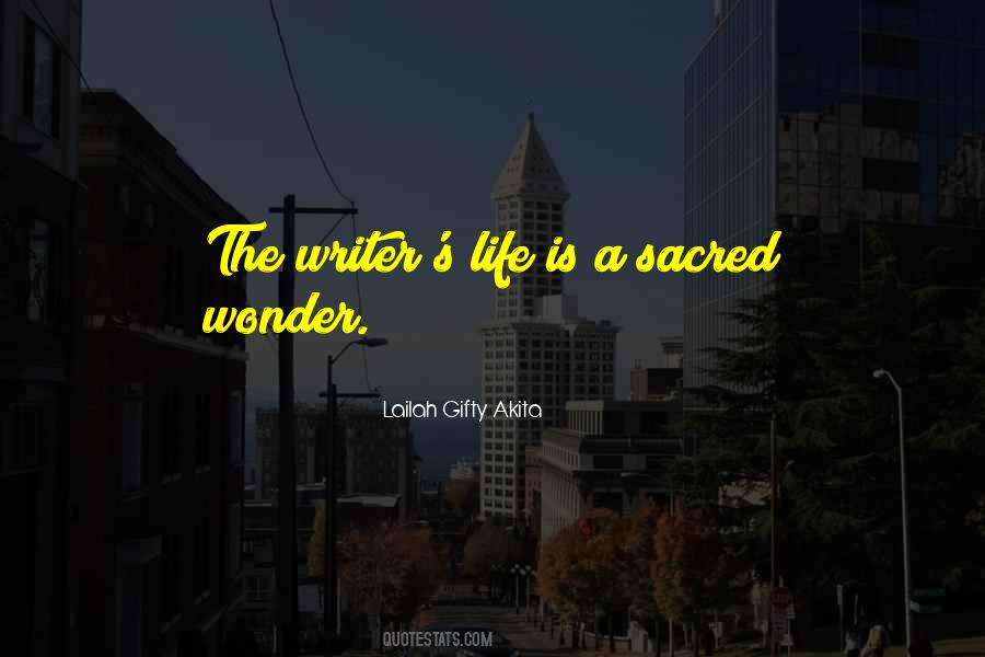 Writer S Life Quotes #713311