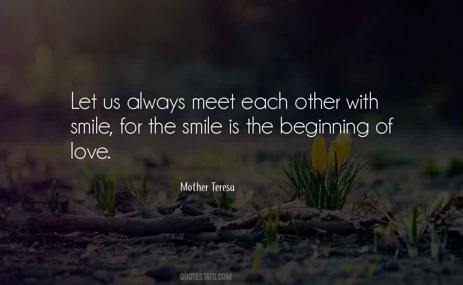 Smile Love Quotes #139512