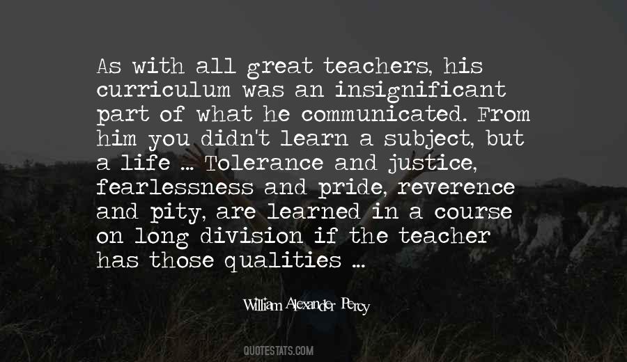 Learn From A Teacher Quotes #1440518