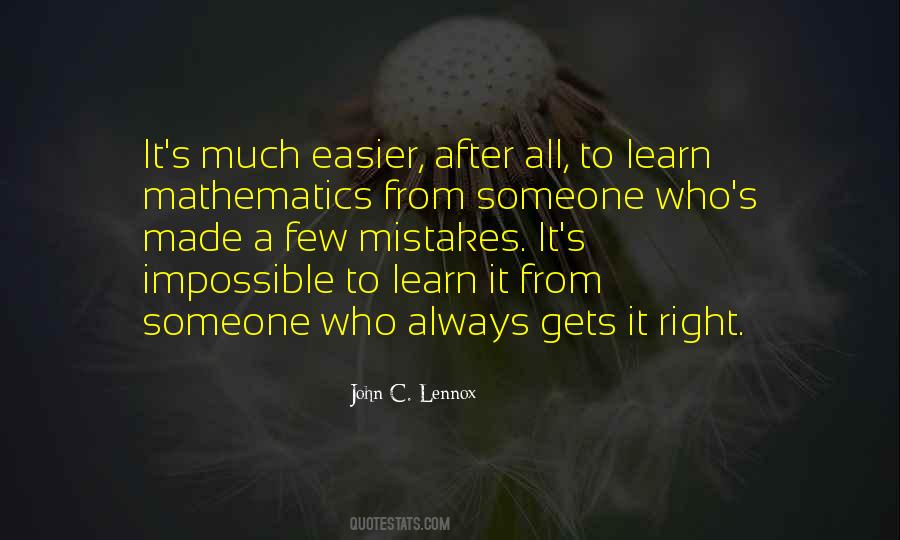Learn From A Teacher Quotes #1647651