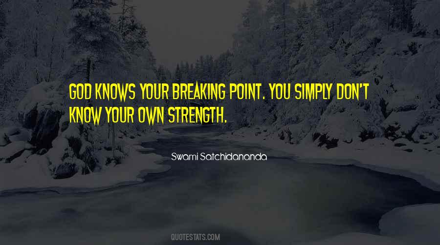 At A Breaking Point Quotes #1031298