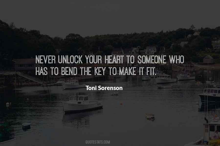 Key To Love Quotes #907397