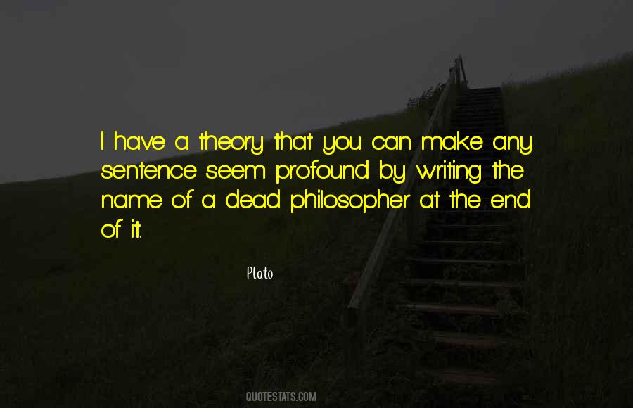At A Dead End Quotes #1479878