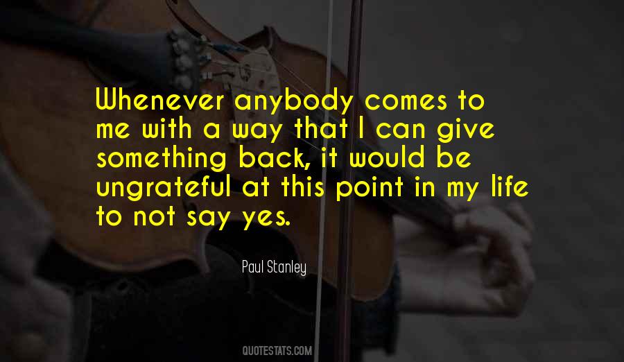 At A Point In My Life Quotes #1247242