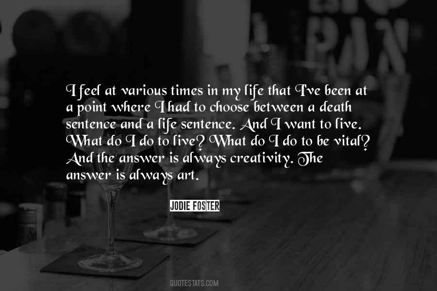 At A Point In My Life Quotes #1330767