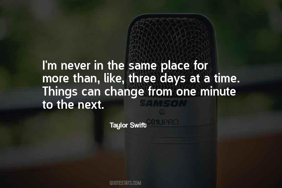 At A Time Quotes #1685220