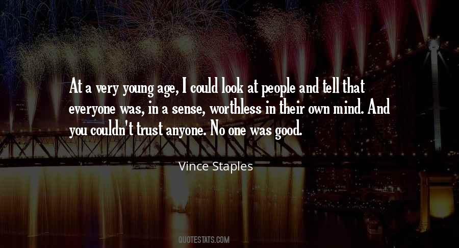 At A Young Age Quotes #113420