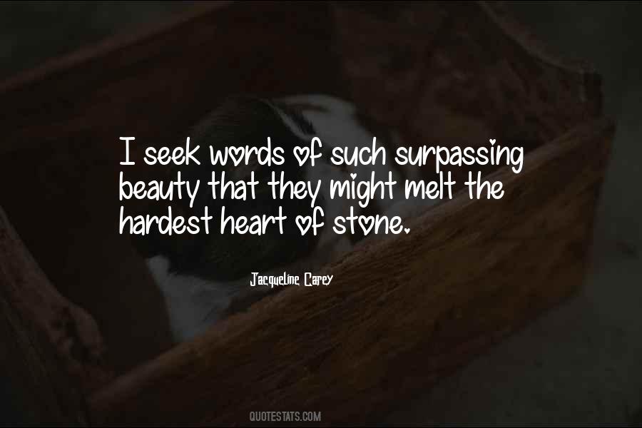 Jacqueline Carey Beauty Quotes #553176
