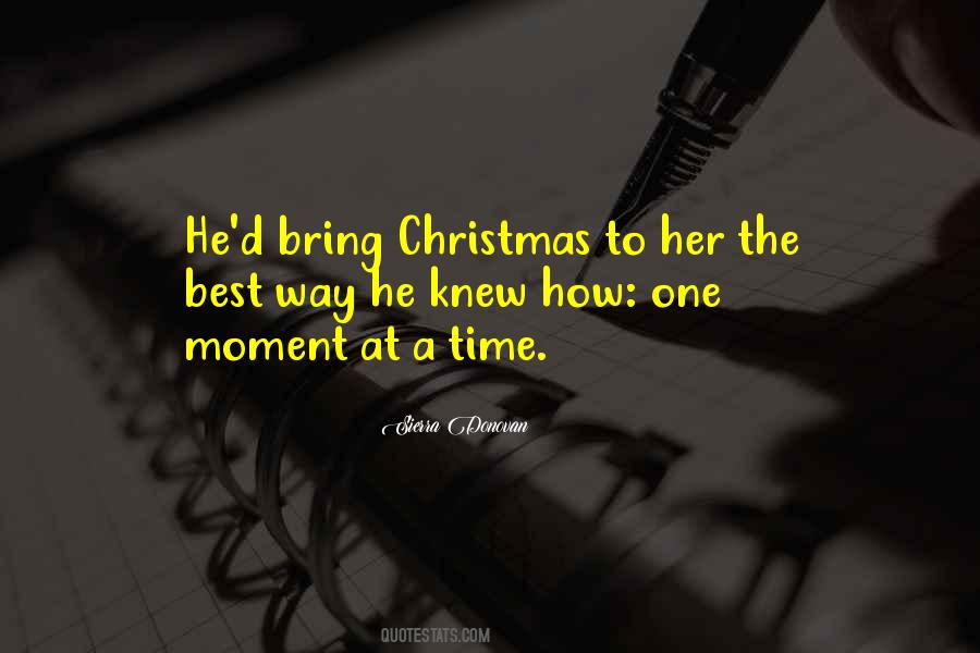 At Christmas Time Quotes #1272489
