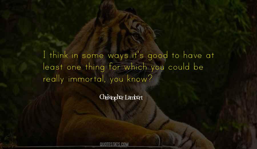 At Least I Have You Quotes #295897