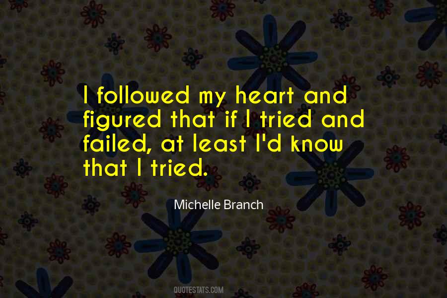 At Least I Tried Quotes #1234803
