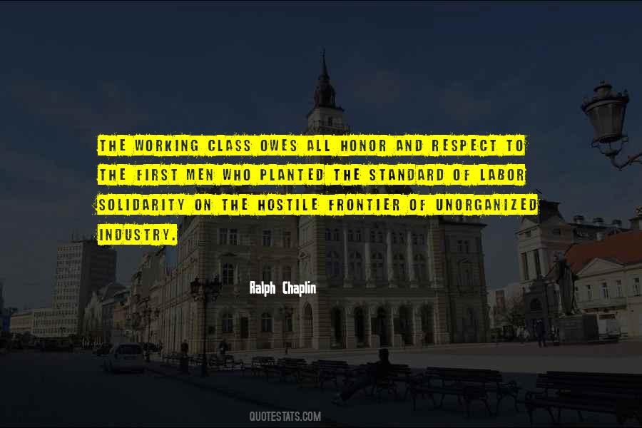 Quotes About The Working Class #639417